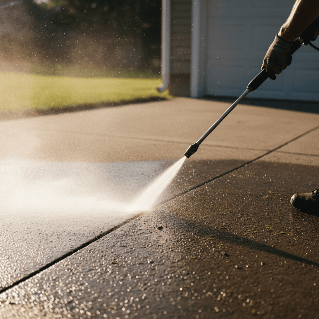 Professional power washing service